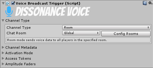 Voice Broadcast Trigger - Channel Type